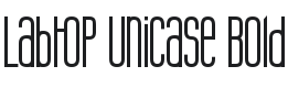 Labtop Unicase Bold Font Preview