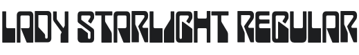 Lady Starlight Font Preview