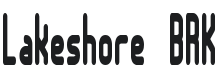 Lakeshore Font Preview