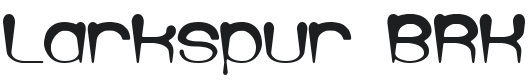 Larkspur Font Preview