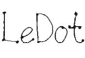 LeDot Font Preview