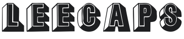 LeeCaps Font Preview