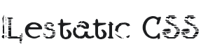 !Lestatic CSS Font Preview