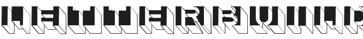 Letter Buildings Font Preview