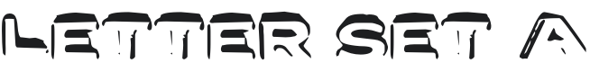 Letter Set Font Preview