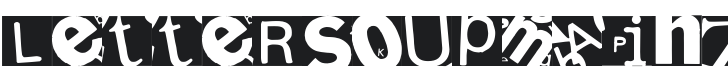Letter Soup Mainz Font Preview