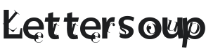 Lettersoup Font Preview