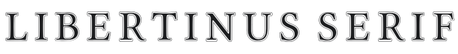 Libertinus Serif Initials Font Preview