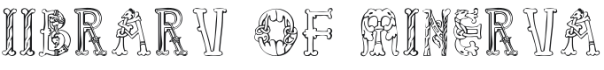 Library of Minerva, 9th c. Font Preview