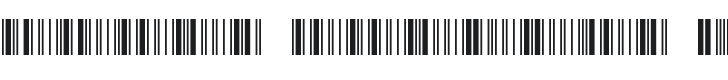 Libre Barcode 39 Extended Regular Font Preview