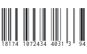 Libre Barcode EAN13 Text Regular Font Preview