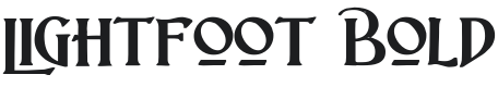 Lightfoot Bold Font Preview