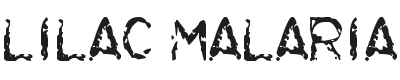 Lilac Malaria Font Preview