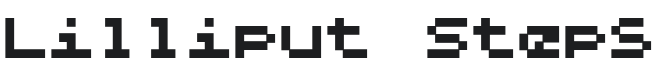 Lilliput Steps Font Preview