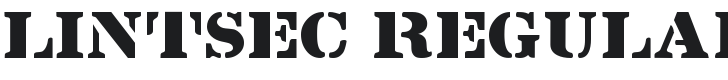 Lintsec Font Preview