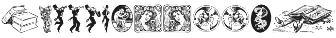 Listemagerens Ny Dingbats Font Preview