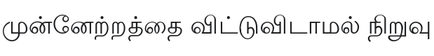 Lohit Tamil Font Preview