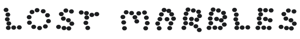 Lost Marbles Font Preview