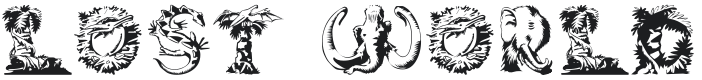 Lost World Font Preview