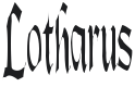 Lotharus Font Preview