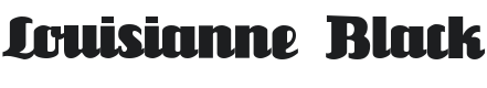 Louisianne Font Preview