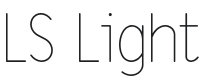 LS Light Font Preview