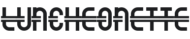 Luncheonette Font Preview