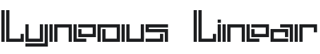 Lyneous Font Preview