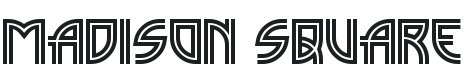 Madison Square Font Preview
