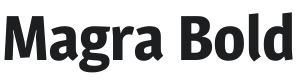 Magra Bold Font Preview