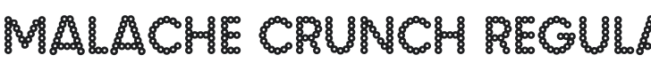 Malache Crunch Font Preview