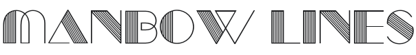 Manbow Lines-Regular Font Preview