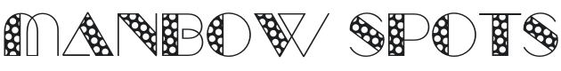 Manbow Spots-Regular Font Preview