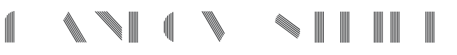 Manbow Stripe-Regular Font Preview