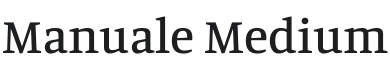 Manuale Medium Font Preview