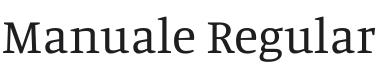 Manuale Font Preview