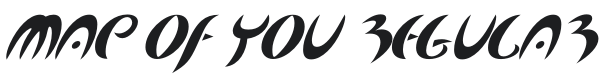 Map of You Font Preview