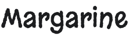 Margarine Font Preview