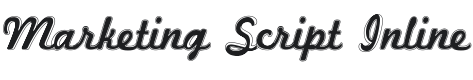 Marketing Script Inline Font Preview