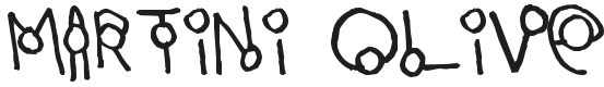 Martini Olive Font Preview