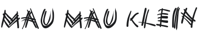 Mau Mau Klein Font Preview