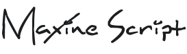 Maxine Script Font Preview