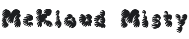 McKloud Misty Font Preview