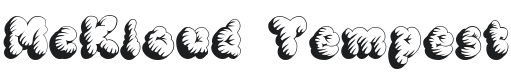 McKloud Font Preview