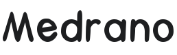 Medrano Font Preview