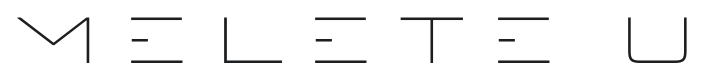 Melete UltraLight Font Preview