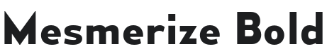 Mesmerize Rg-Bold Font Preview
