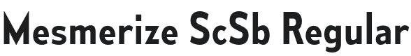 Mesmerize ScSb-Regular Font Preview
