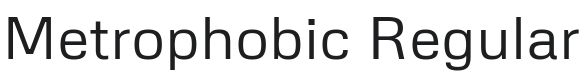 Metrophobic Font Preview