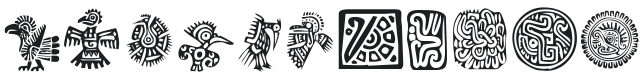 Mexican Ornaments Font Preview